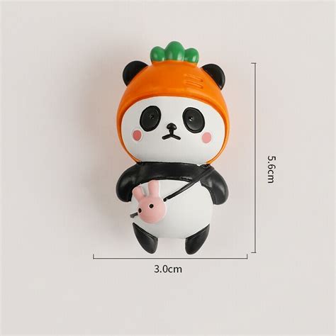 Panda Fridge Magnets Cute And Fun D Panda Magnets In Models