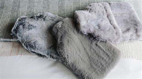 Faux Fur Hot Water Bottle Pamper Natural Bed Company