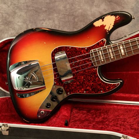 1972 Fender Jazz Bass Sunburst Andy Baxter Bass And Guitars