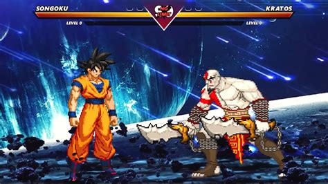 Goku Vs Kratos Youtube