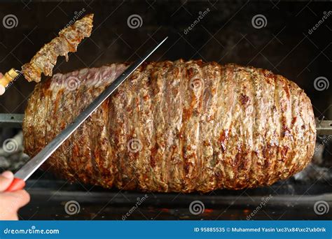 cag kebab stock image image  fast dinner delicious