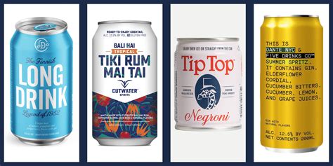 Best Canned Cocktails Top Rated Canned Drinks