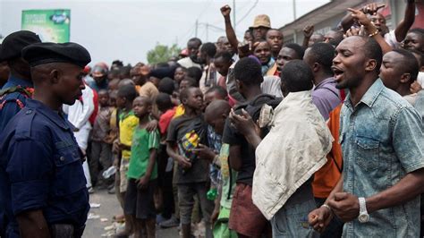 Dr Congo Protests Ten Die In Fresh Anti Un Demonstrations Bbc News