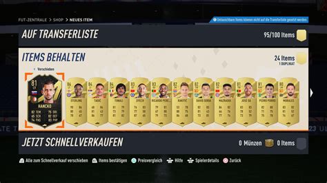 CANO FUT Trader on Twitter Aus dem 100K Pack der OTW Aufwärmen