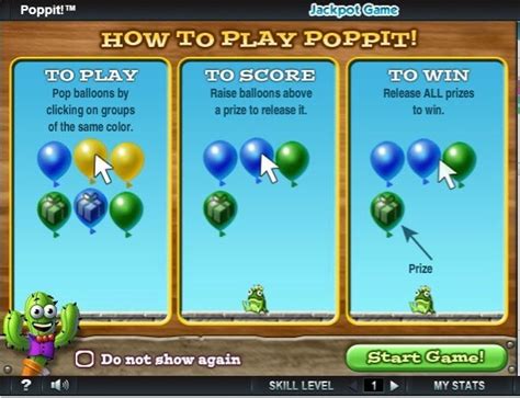 The Balloon Popping Game Poppit - Play For Free Online