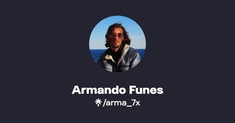 Armando Funes Twitter Instagram Tiktok Linktree