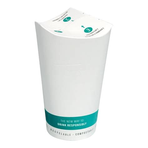 SOFi 8 Oz All In One Paper Hot Cup And Lid 1000 Case