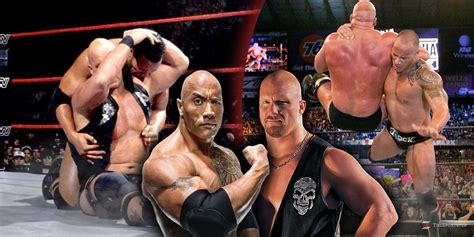 Every Stone Cold Vs The Rock Match Ranked