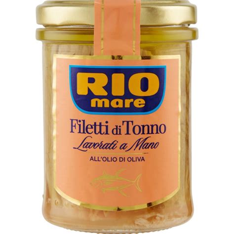 Rio Mare Filetti Di Tonno All Olio D Oliva Vasetto In Vetro Gr 180