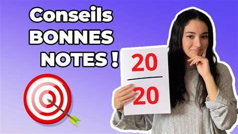 9 CONSEILS pour avoir de BONNES NOTES dès MAINTENANT YouTube