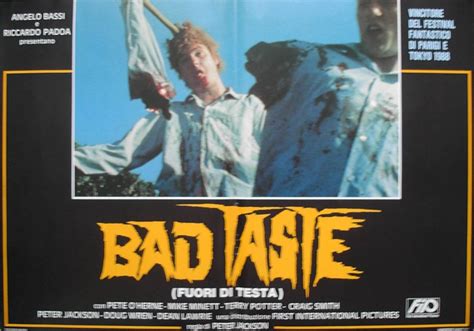 Bad Taste - Italian Photobusta Poster V2 – Poster - Canvas Print ...