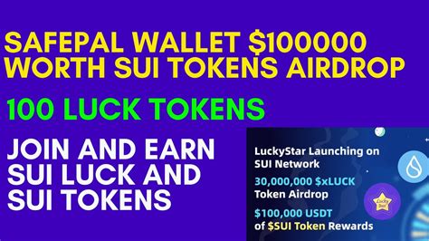 Safepal Wallet Worth Sui Tokens Airdrop Luck Youtube