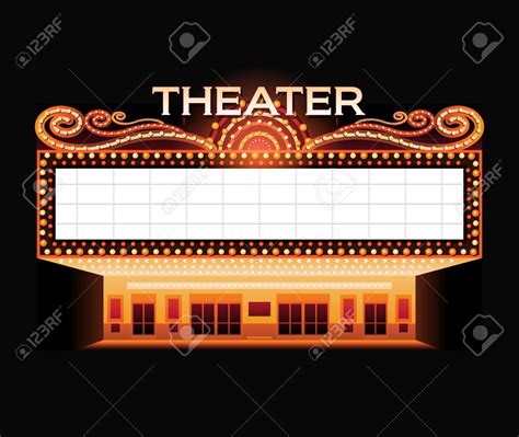 Free Theater Marquee Clipart 10 Free Cliparts Download Images On