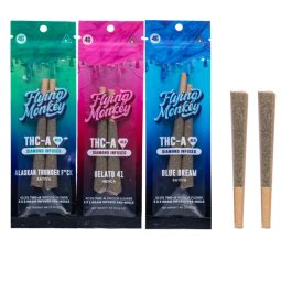 Flying Monkey Thc A Diamond Infused Pre Rolls G