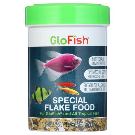 Glofish Special Flake Food Ounces Tropical Fish Food Walmart