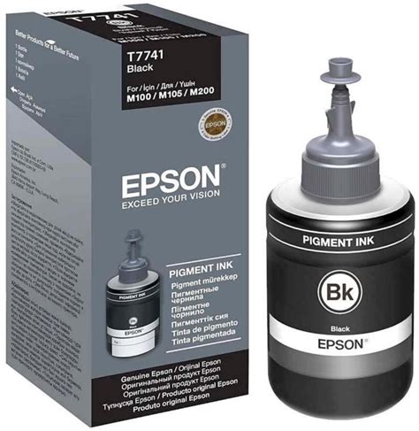 Epson Ink Bottle T Black For M M M M L L