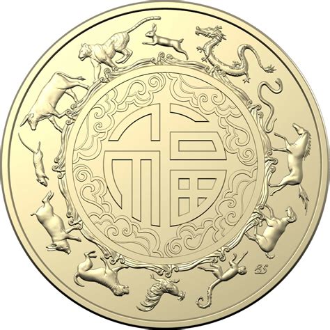 dollar  good luck coin  australia  coin club