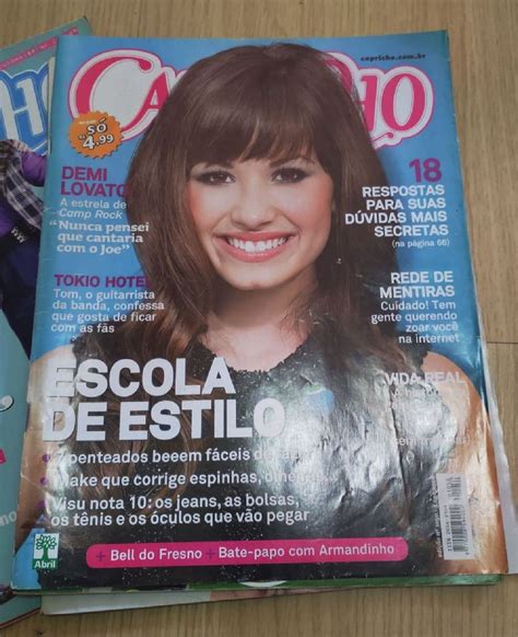 Revista Da Capricho Colecionador Produto Vintage E Retro Capricho