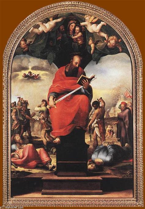 Art Reproductions St Paul By Domenico Di Pace Beccafumi