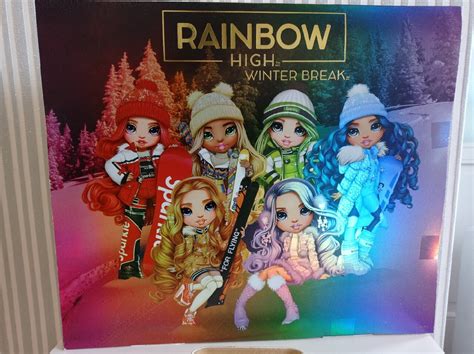 Lalka Rainbow High Winter Czerwona Ruby Anderson Krak W Kup Teraz