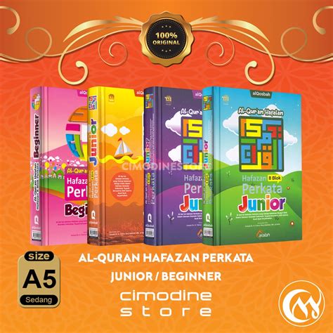 Jual Al Qur An Hafalan Hafazan Junior Blok Perkata A Alqosbah