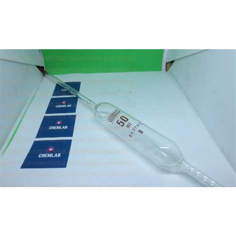 Jual Pipet Gondok 50 Ml Pipet Volume Volumetric Pipette Hbg