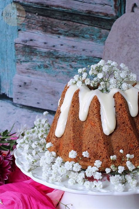 Bundt Cake De Zanahoria Con Glaseado De Queso Sugar Free Carrot Cake