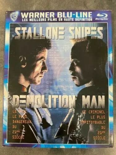 Demolition Man Film Avec Sylvester Stallone Et Wesley Snipes Blu Ray