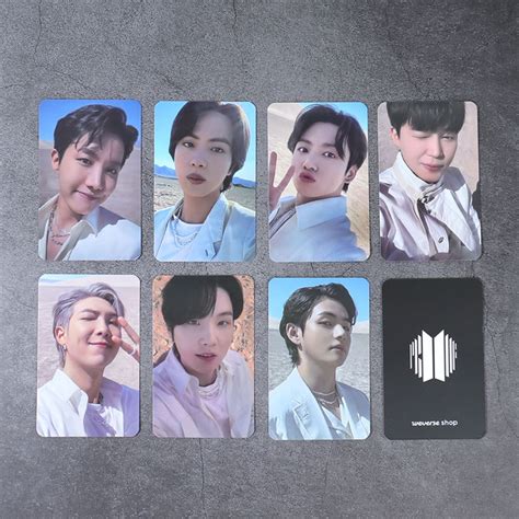 BTS Jimin BTS The Best Weverse Shop Photocard Plandetransformacion