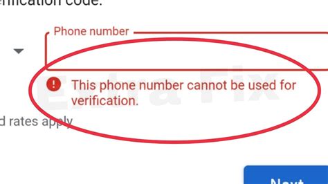 Google Account Play Store Verifying Fix This Phone Number Cannot Be