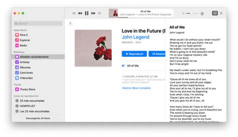 Cómo Ver Las Letras De Las Canciones En Apple Music