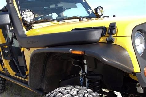 Aletines Tipo Bushwacker Planos Jeep Wrangler Jk Y Puertas Made In