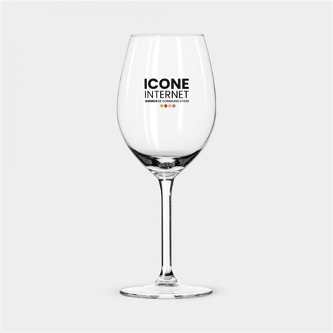 Verres à vin 32 cl Web enseignes imprimerie