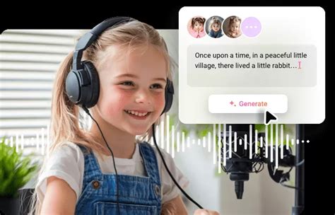 Gerador De Voz Infantil Gratuito - Gerador de voz infantil IA online: para obter uma voz infantil cristalina