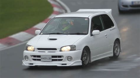 Toyota Glanza V Turbo On The Nürburgring Nordschleife Youtube