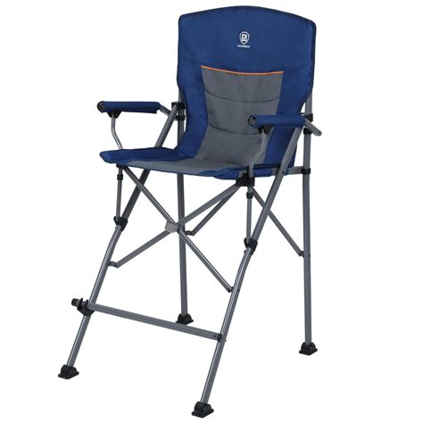 EVER ADVANCED Tall Directors Chair 31", Portable Folding Chair, Bar ...