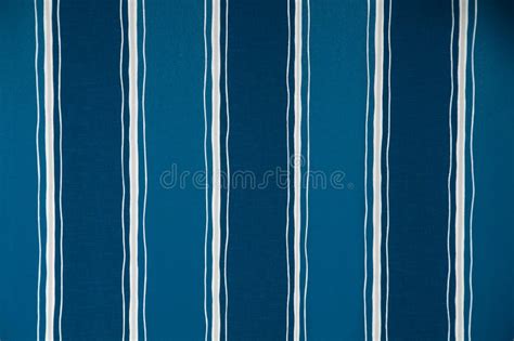 Background Of Striped Wallpaper, Blue And White Stock Photo - Image ...