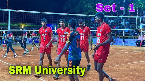 War Srm University Vs Calicut University Best Match Set