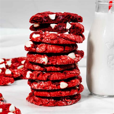 Red Velvet Cake Mix Cookies Meals By Molly