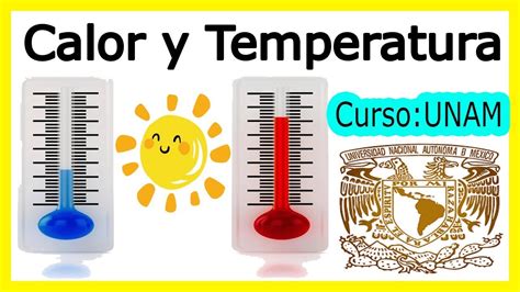 Calor Y Temperatura Curso Unam Licenciatura Youtube