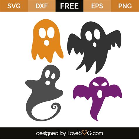 60 Free Ghost Svg Files Silhouette Best Free Download Svg