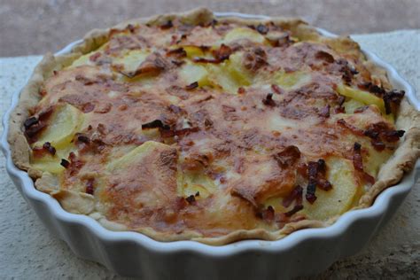 Tarte Maroilles Pomme De Terre Lardons Chez Kiki Cuisine