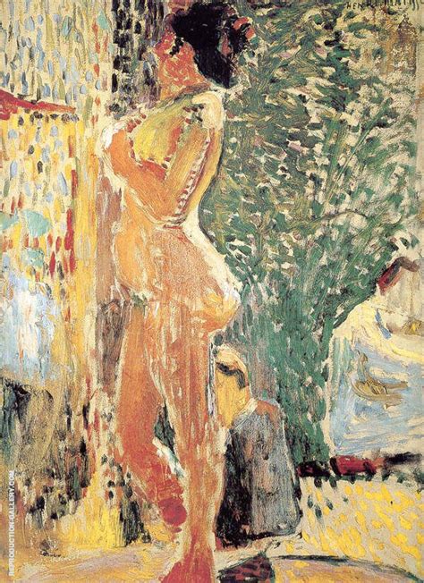 Study Of A Nude 1899 By Henri Matisse Oil Painting Reproduction