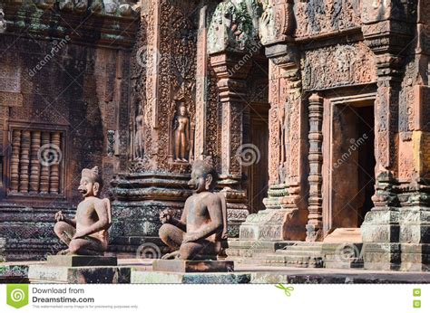 Banteay Srei Temple Angkor Wat Siem Reap Cambodia September