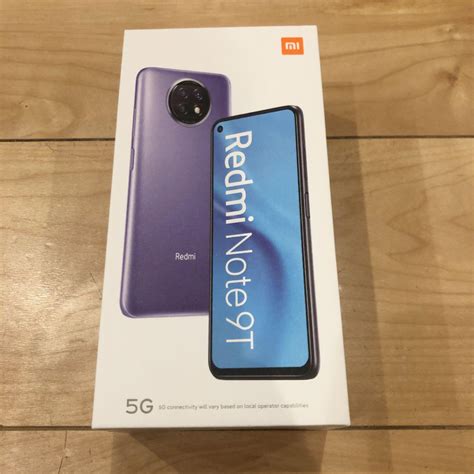 【未使用】xiaomi Redmi Note 9t 5g ナイトフォールブラック Blog Knak Jp