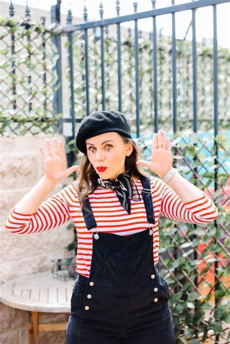 Mime Costume: Easy DIY Mime Costume Tutorial - Friday We're In Love