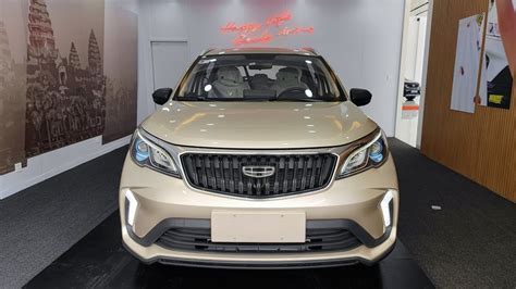 First Look 2024 Geely GX3 Pro Gold Color Interior And Exterior