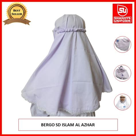 Jual Bergo Sd Al Azhar Kerudung Bergo Sd Al Azhar Shandys Uniform Shopee Indonesia