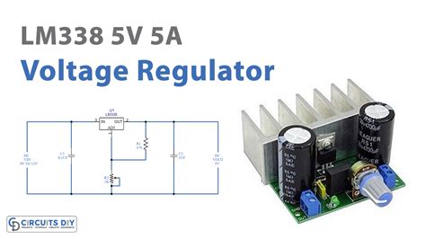 Adjustable Voltage Regulator Circuit Using LM338 47 OFF