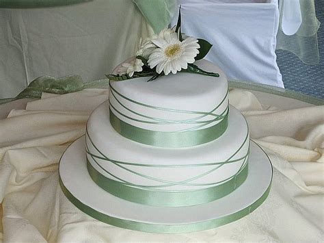 Plain Tier Wedding Cakes Photo Simple Tier Wedding Cake With